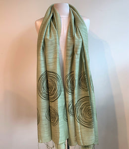Circles Scarf - 4 colours available