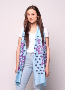 Floral Dots Scarf - 3 colours available